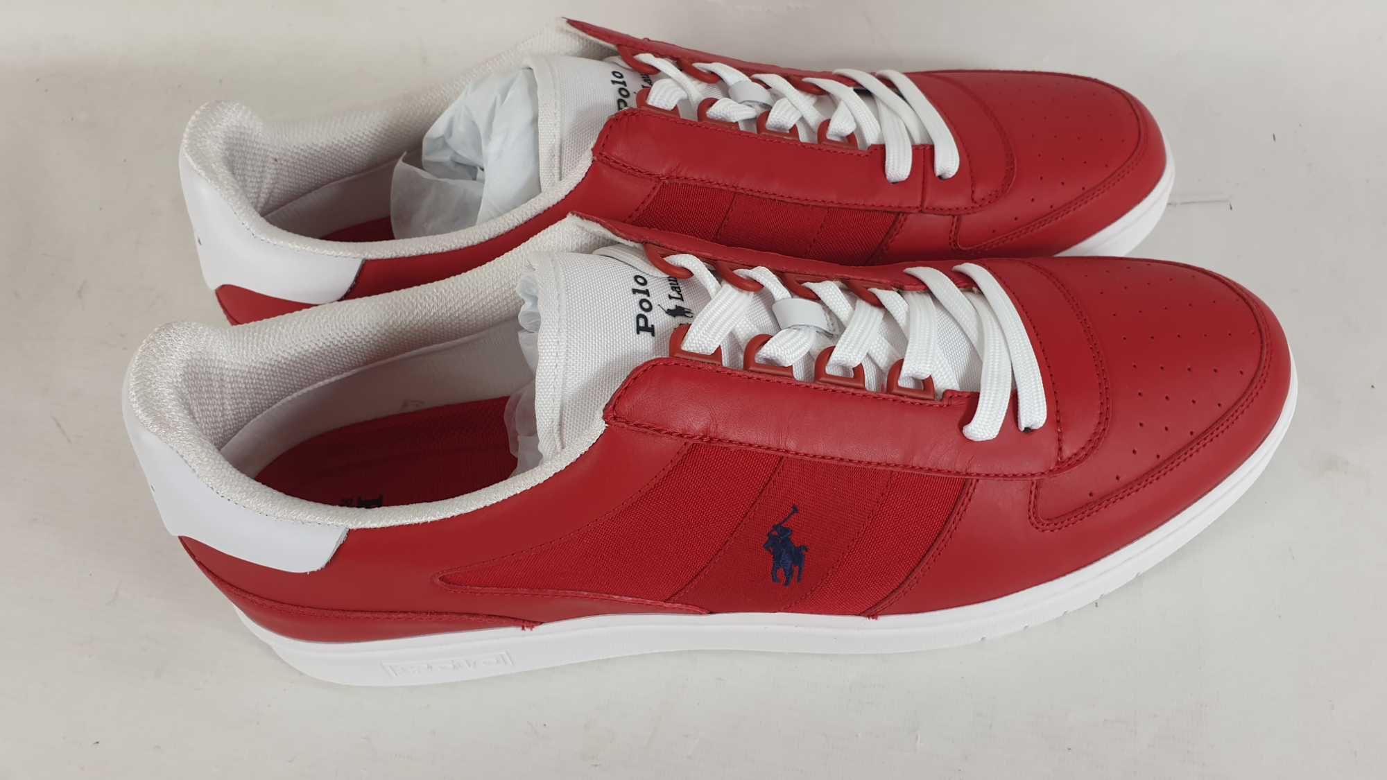 Sneakersy Polo Ralph Lauren r. 50  czerwone