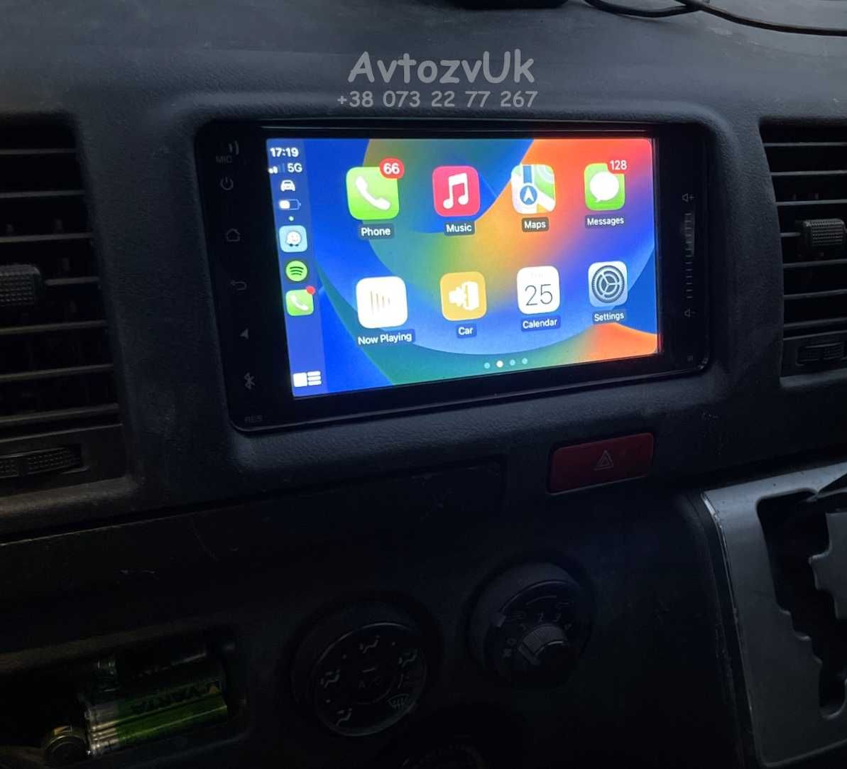 Магнитола TOYOTA Prado Corolla Camry Auris RAV4 2 дин CarPlay Android