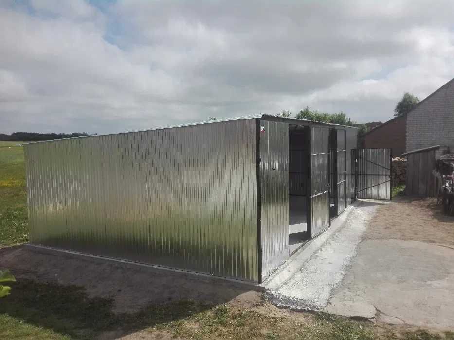 Garaż blaszany 10x6, wiata, hala, magazyn, wzmocniony profil,na wymiar