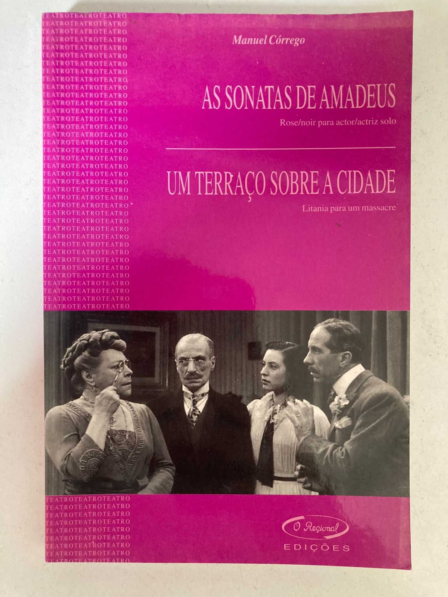 Livro - As sonatas de Amadeus - Um terraço sobre a cidade