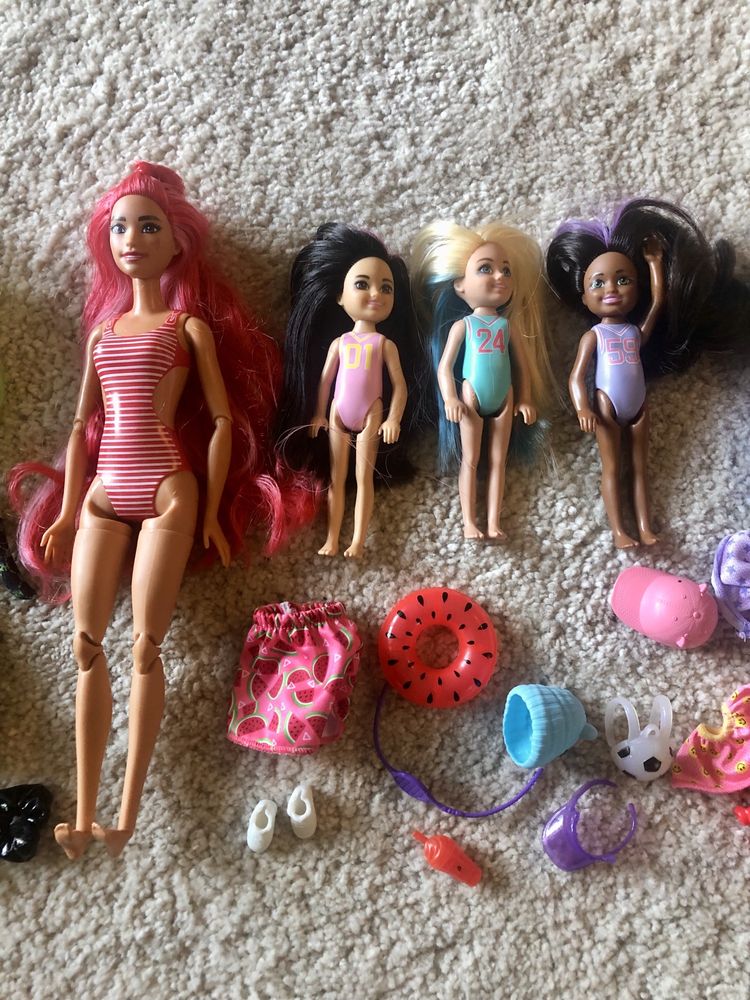Zestaw Lalek Rainbow High, Barbie, Chelsea