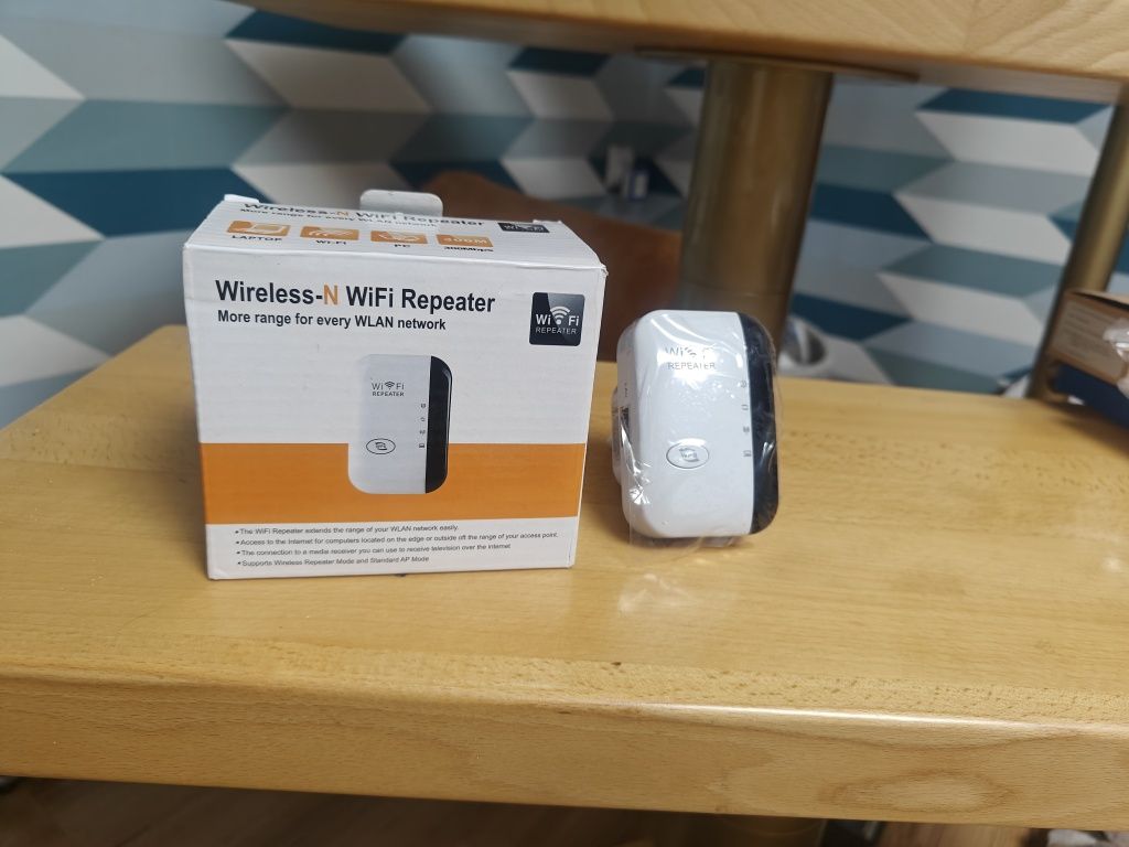 Repiter Wzmacniacz sygnału Wi-Fi Wireless-N Obsługa sieci WLAN 2.4 GHz