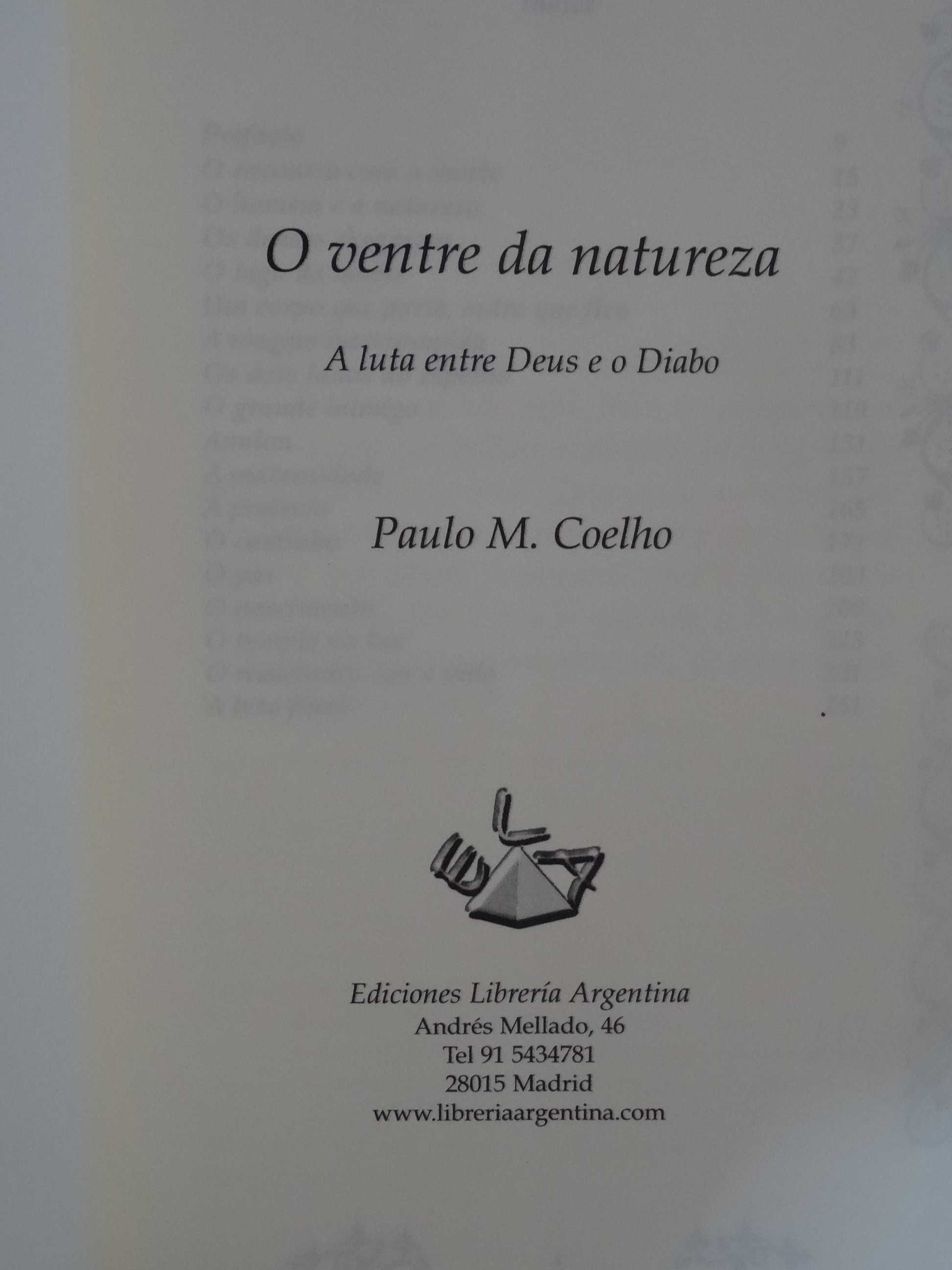 O Ventre da Natureza de Paulo M. Coelho