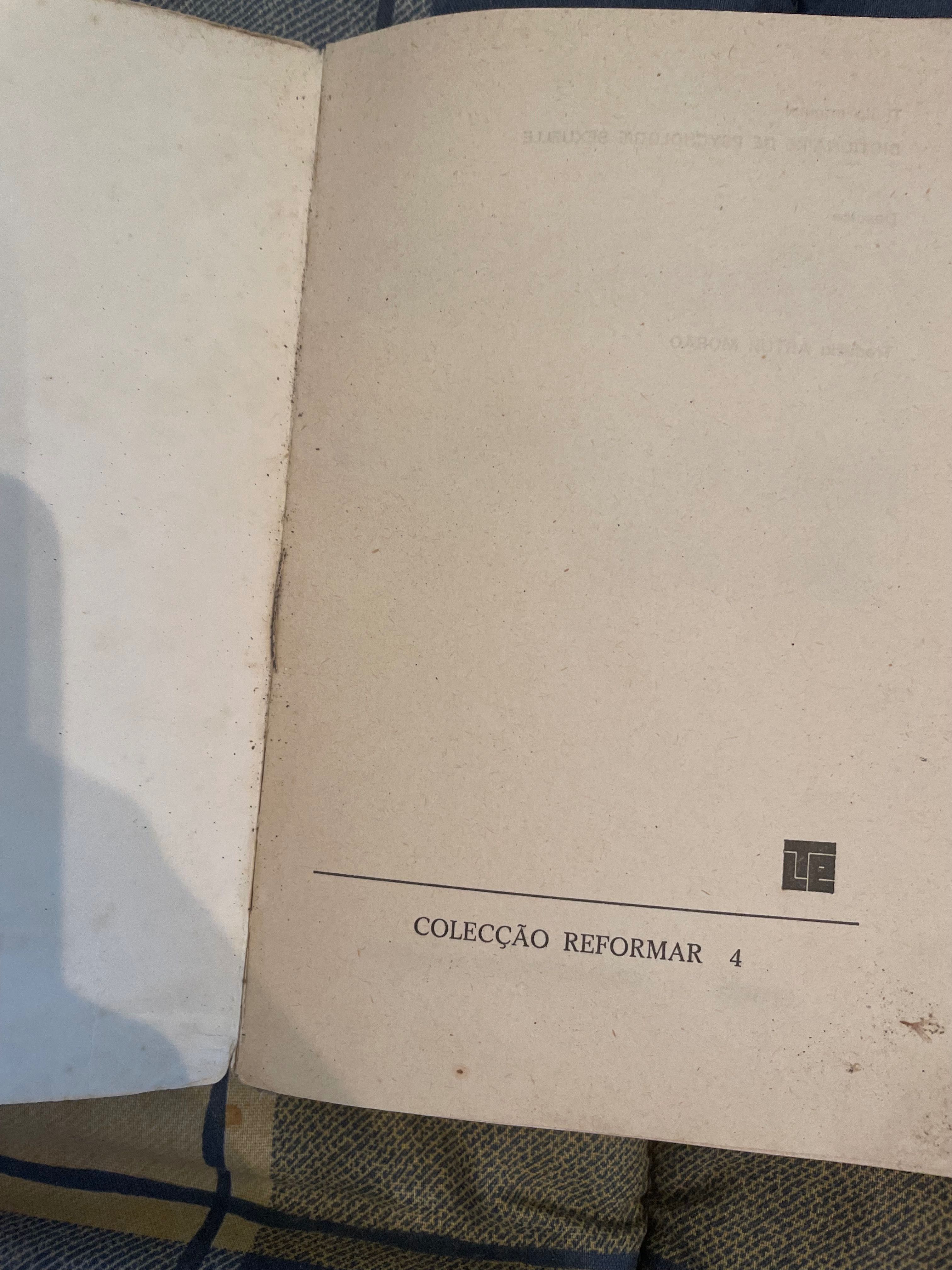 Livro Dicionário de Psicologia Sexual