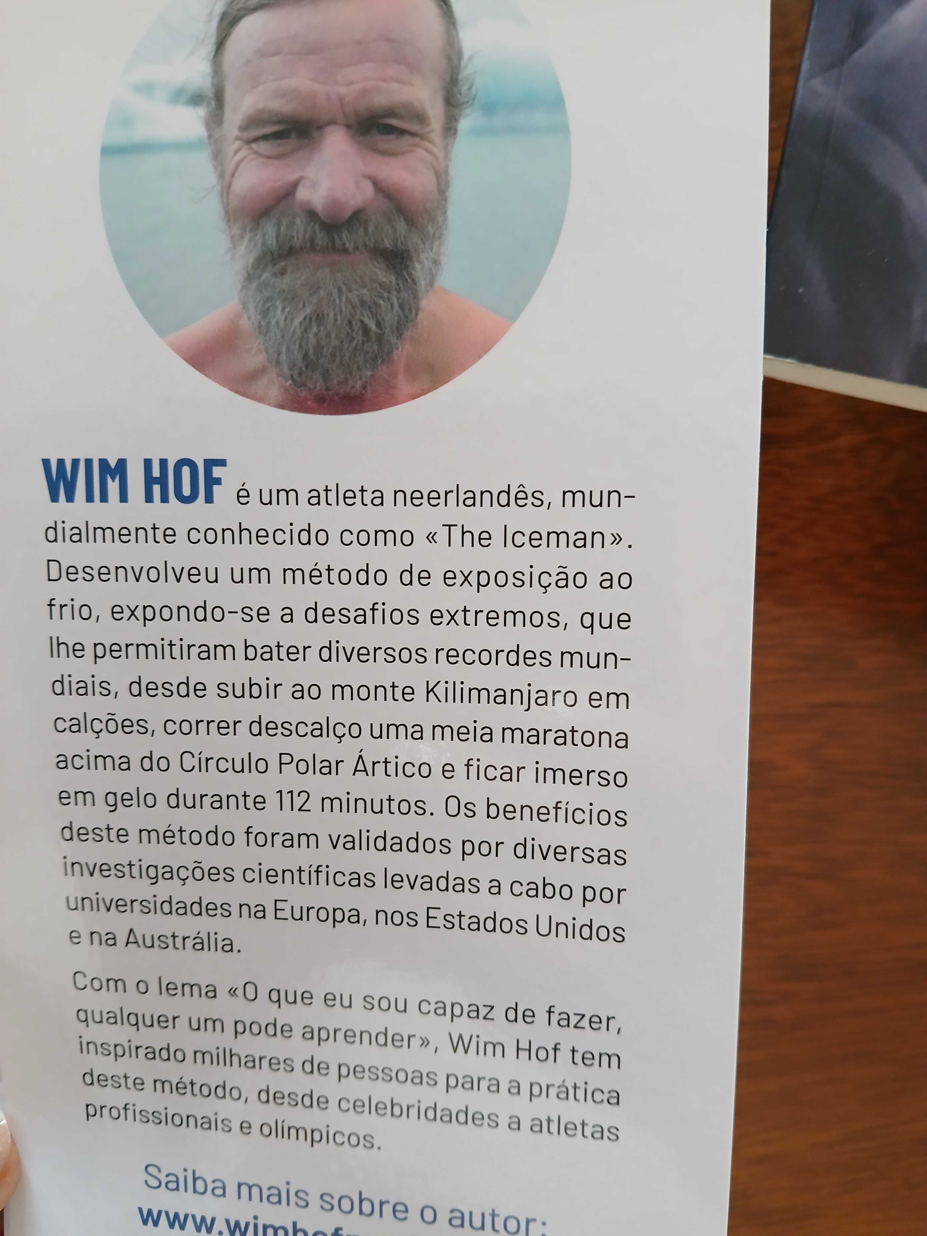 Livro O método Wim Hof