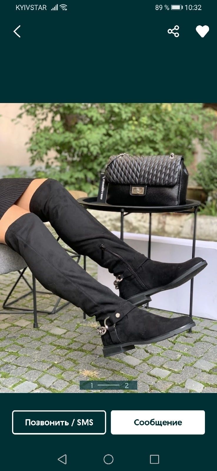 Деми сапоги ботфорты Calvin Klein Размер 38.5 Оригинал Кляйн
