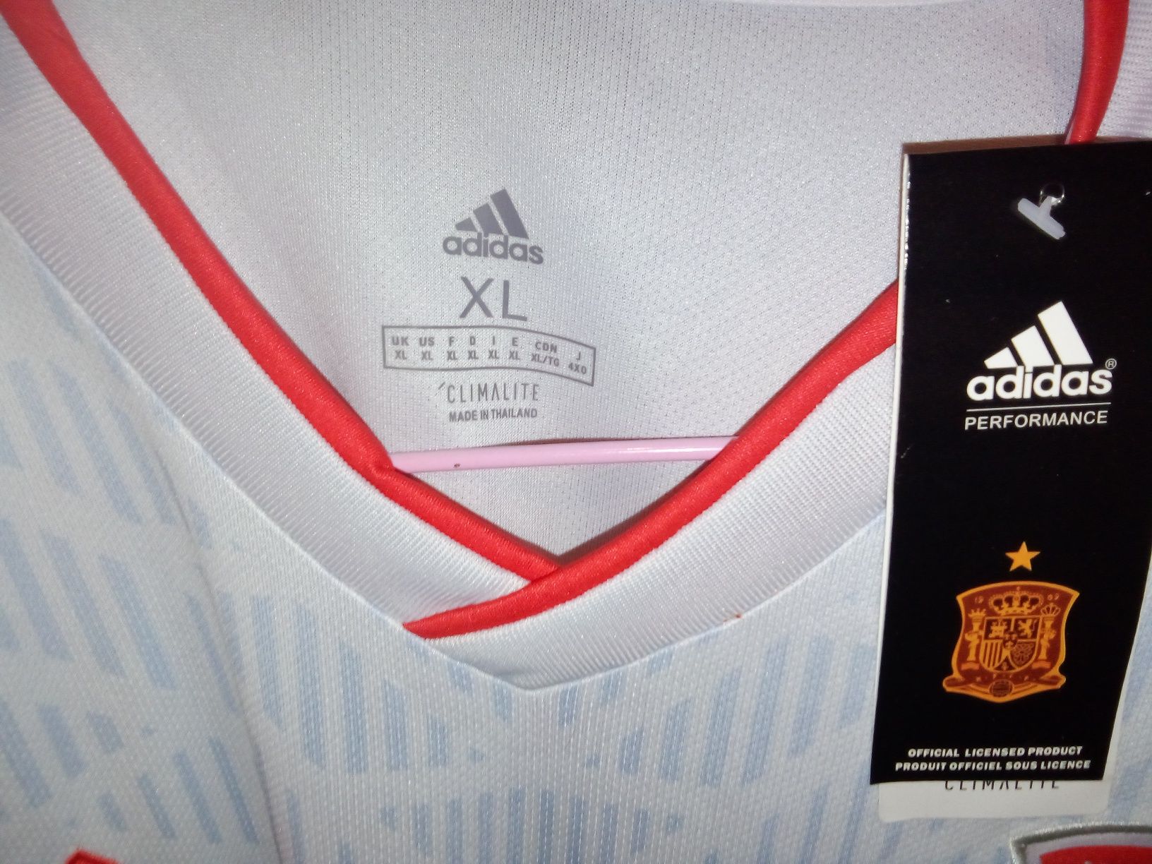 Camisola de futebol da Espanha