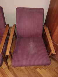 Fotele zabytkowe 1971r. Radomsko