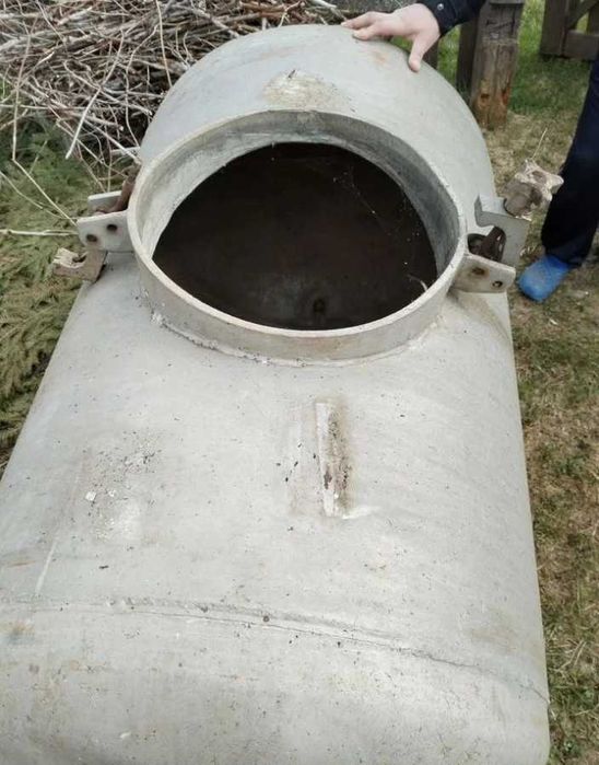 Бак алюминиевый пищевой 700 литров