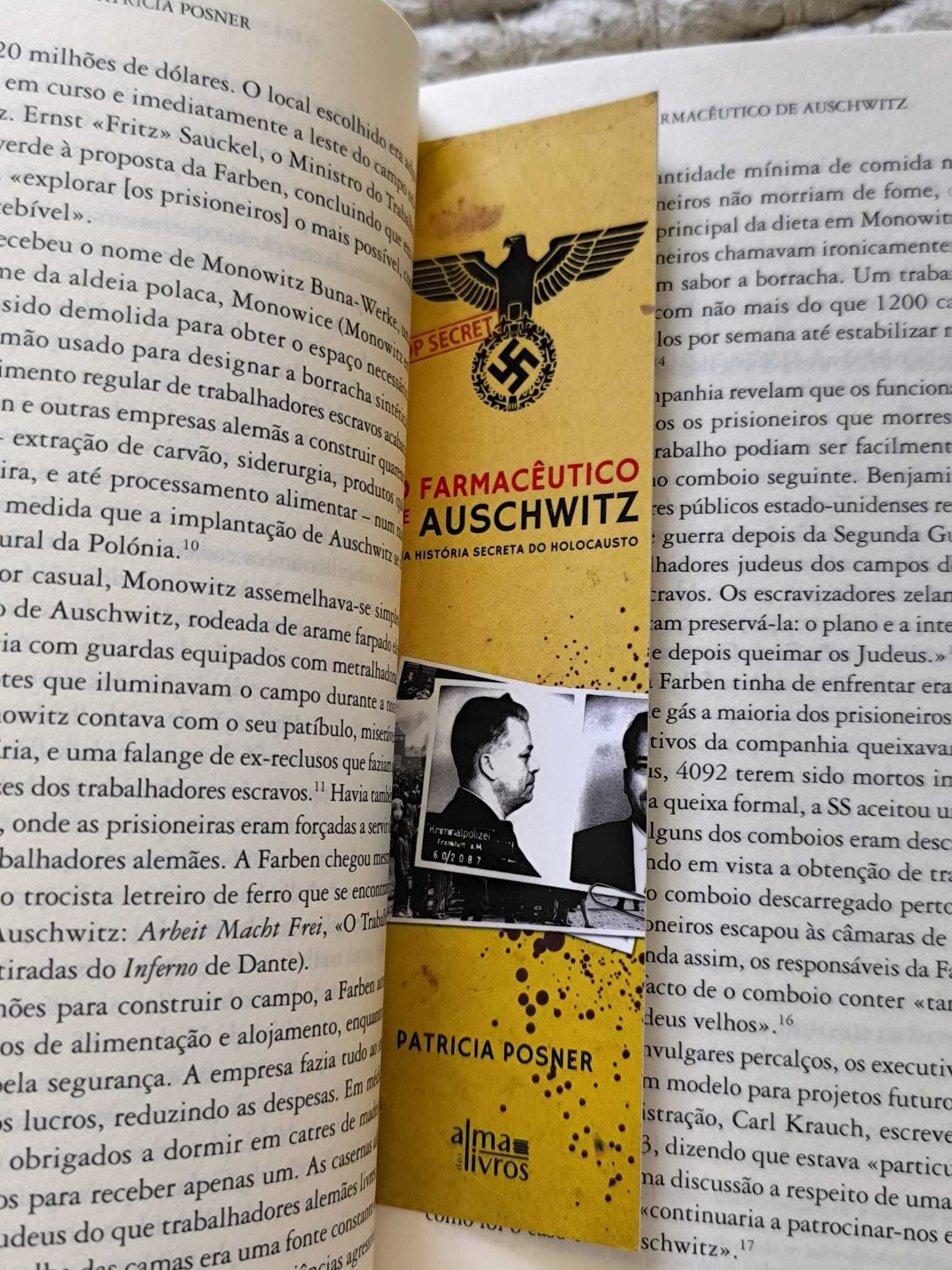 O Farmacêutico de Auschwitz
Uma História Secreta do Holocausto