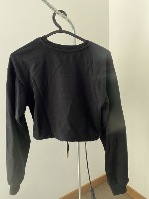 Sweat curta de apertar- Breshka