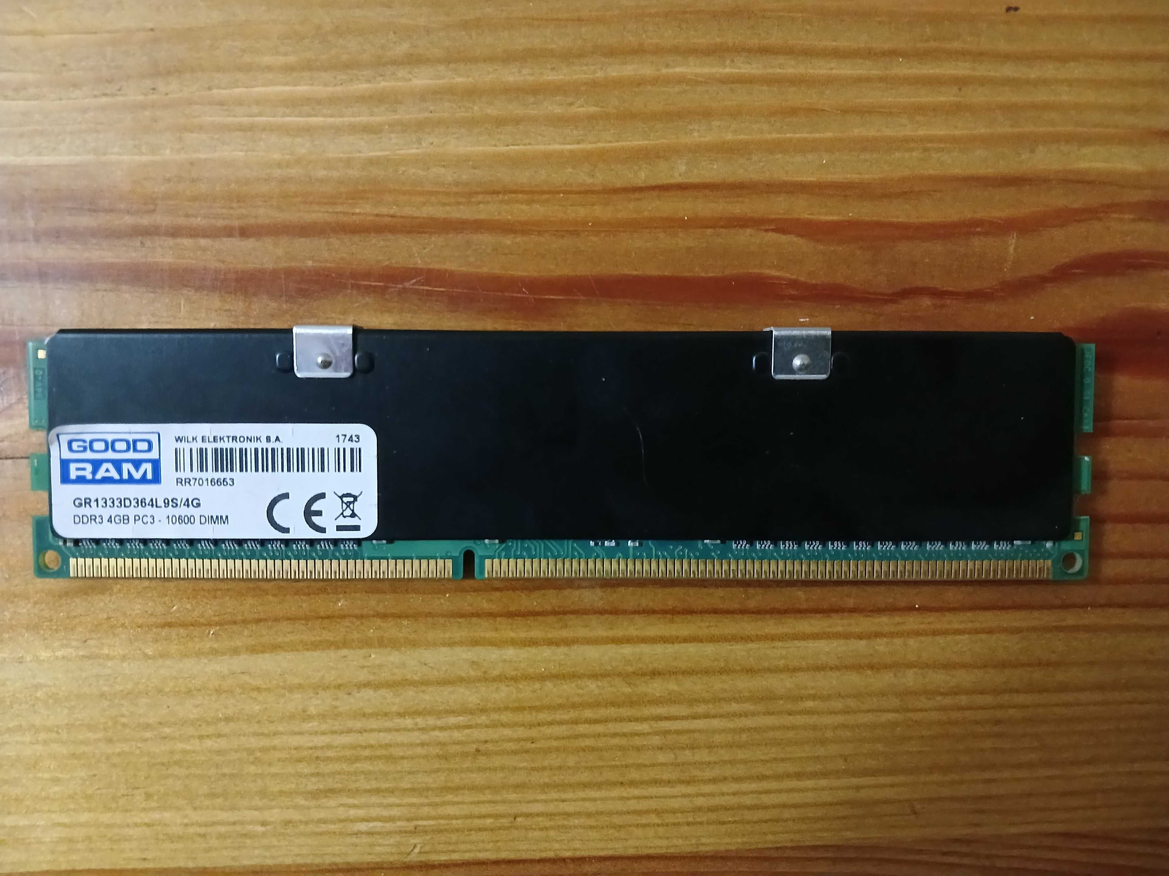 Модуль пам'яті GoodRam DDR3 4GB 1333MHz (GR1333D364L9S/4G)