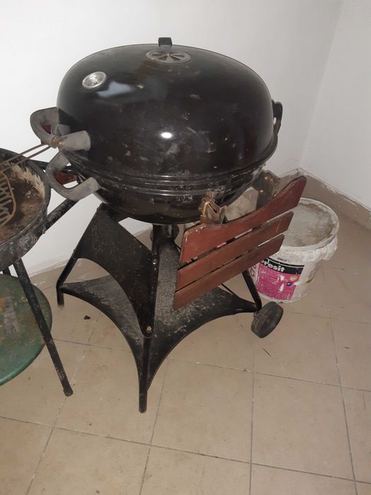 Grill przenosny stalowy 4 szt