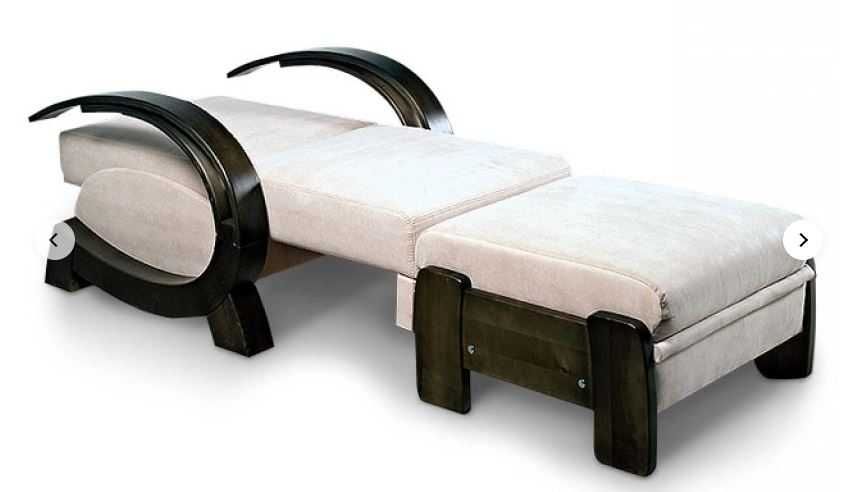 Крісло трозкладне+ пуф до нього