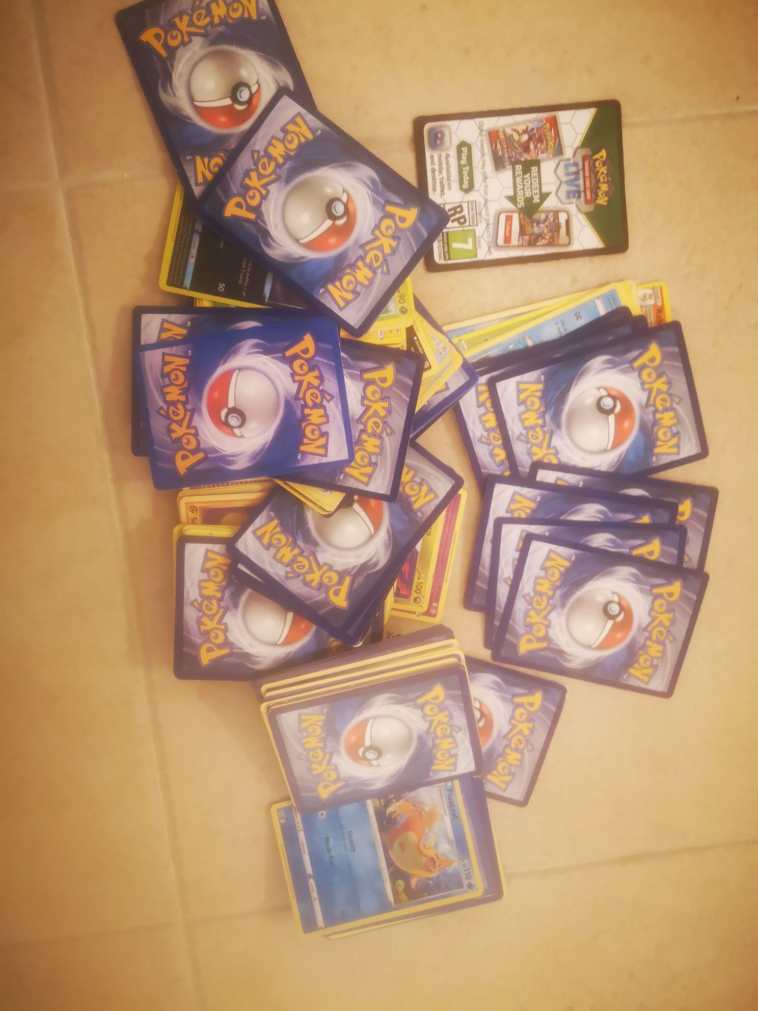 Cartas pokemon colecção