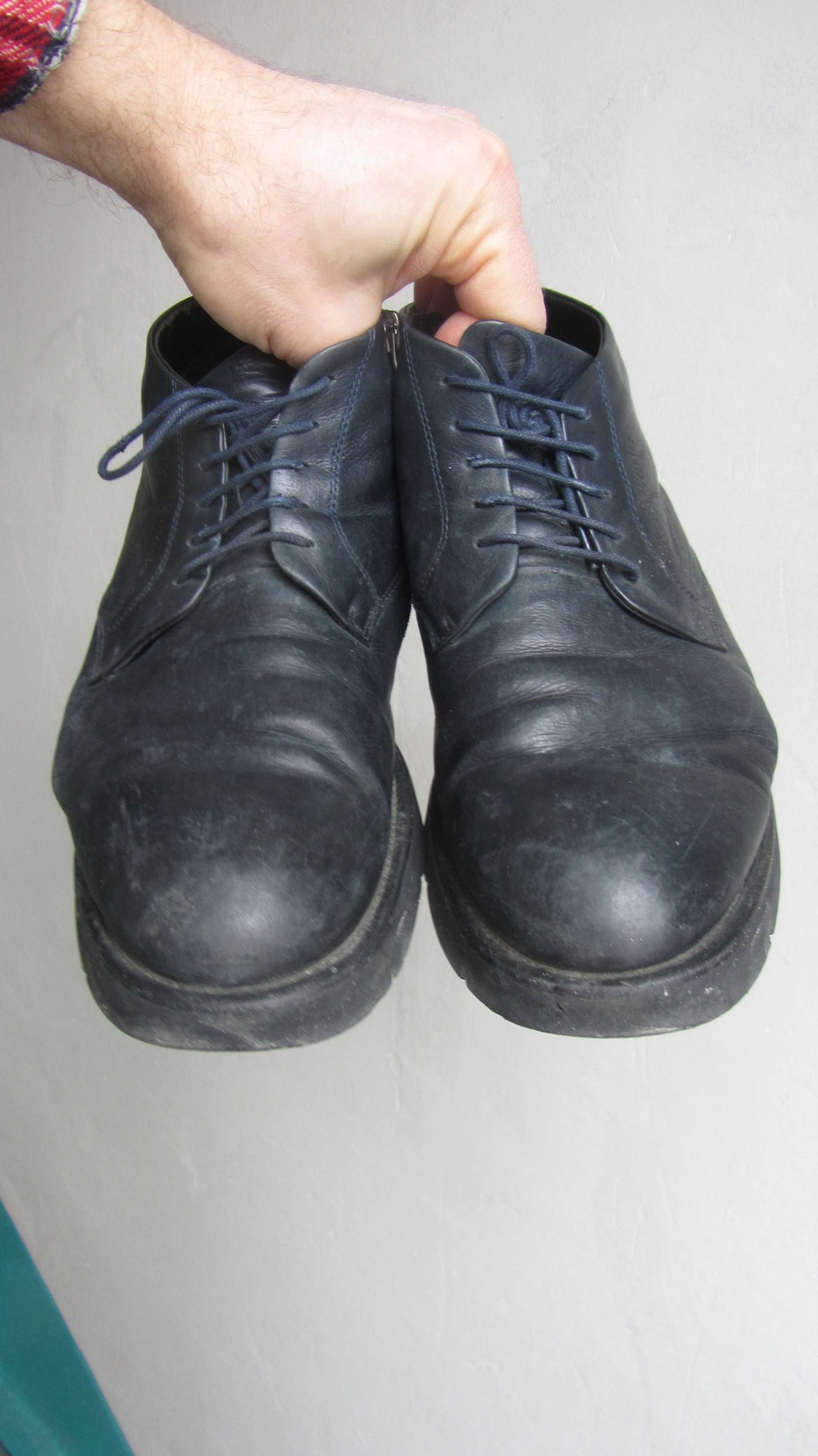 Ботинки кожаные Miguel Miratez размер 44 кожа