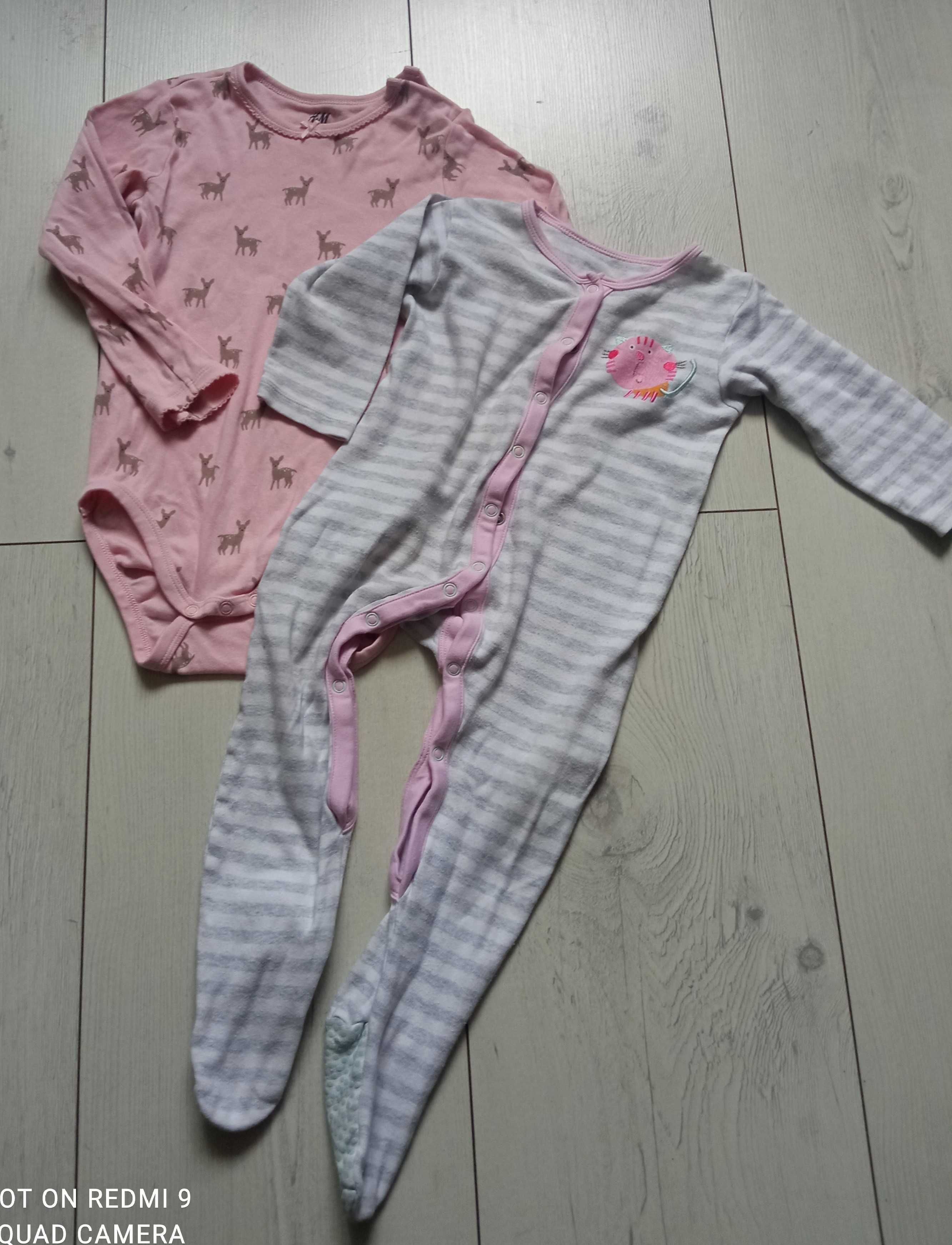 Zestaw body dziecięce na 18-24 m-ce (86-92 cm wzrostu) -9 szt