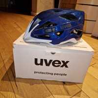 Kask uvex 56-60 cm niebieski blue