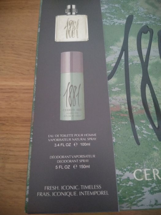 Coffret Cerruti 1881 para Homem NOVO