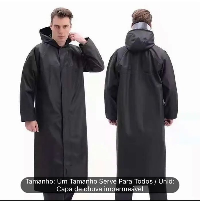 CAPA DE CHUVA A PROVA DAGUA ADULTO