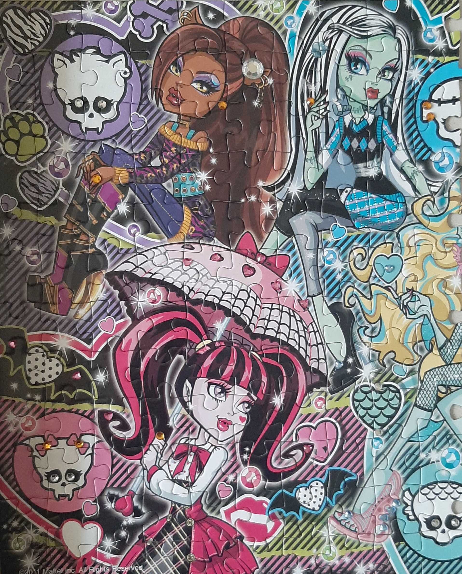 puzzle Clementoni Monster High 200 elementów