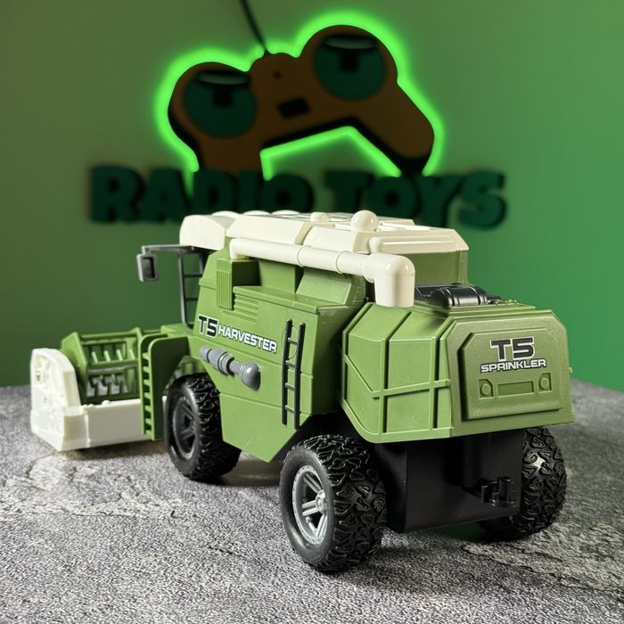 Комбайн на пульті управління “Житомир”. Комбайн на радіокеруванні