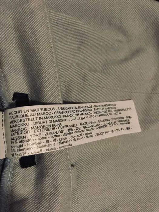 Spodnie Massimo Dutti rozmiar XS/34 jasnoniebieski