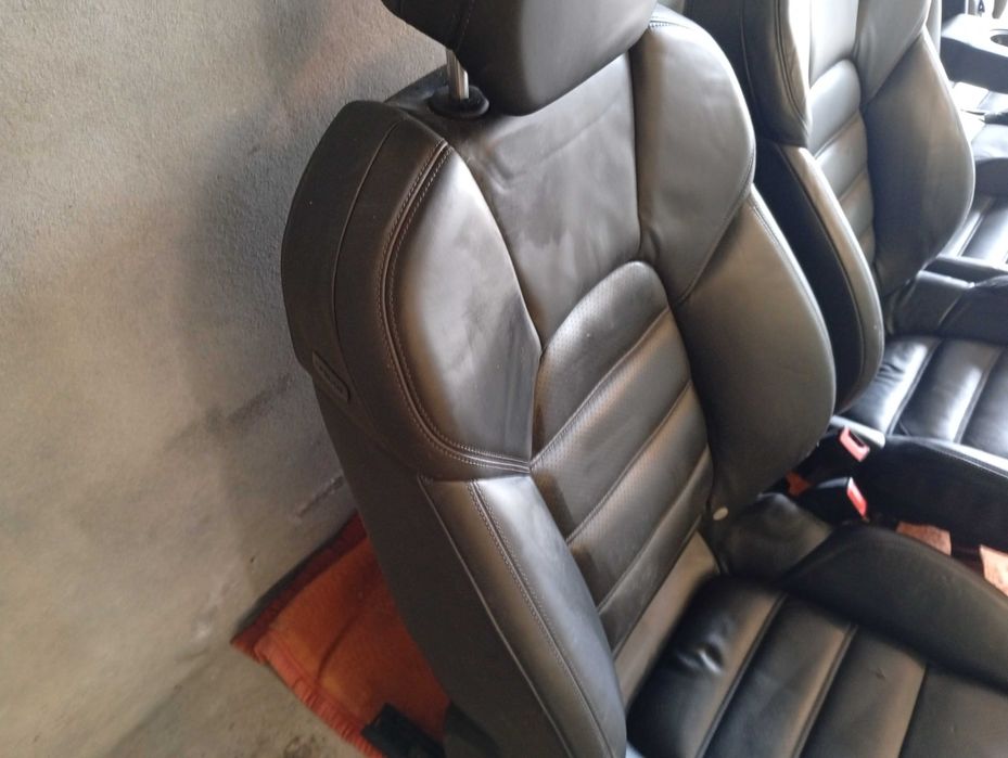 interior pele porsche cayenne s