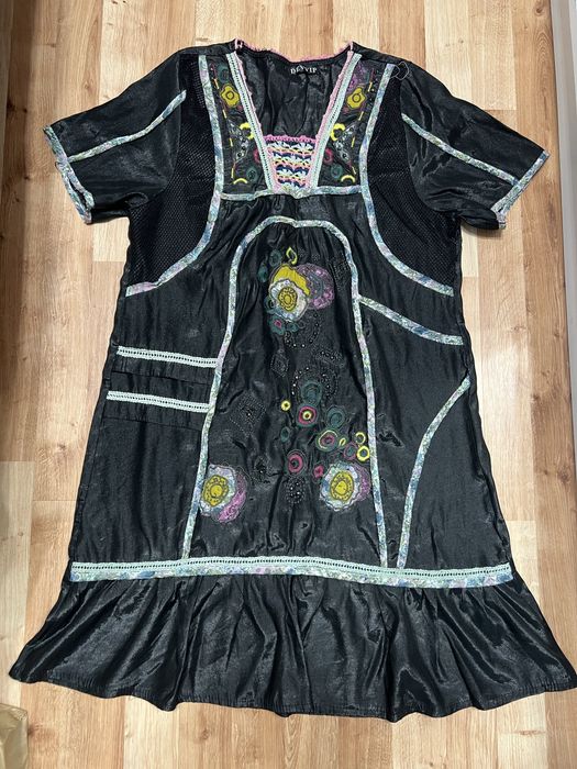 Okazja! Sukienka damska haftowana Halloween zdobiona rozmiar S/M