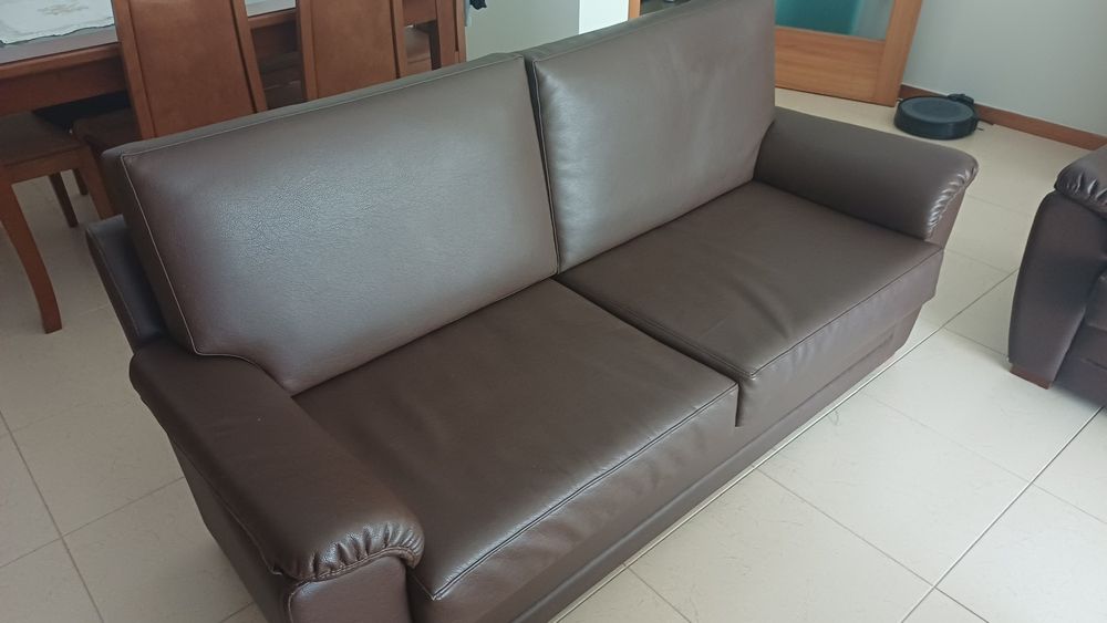 Sofás 2 lugares Castanho