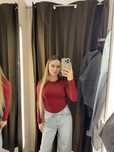 Лонг кофта zara бордовий