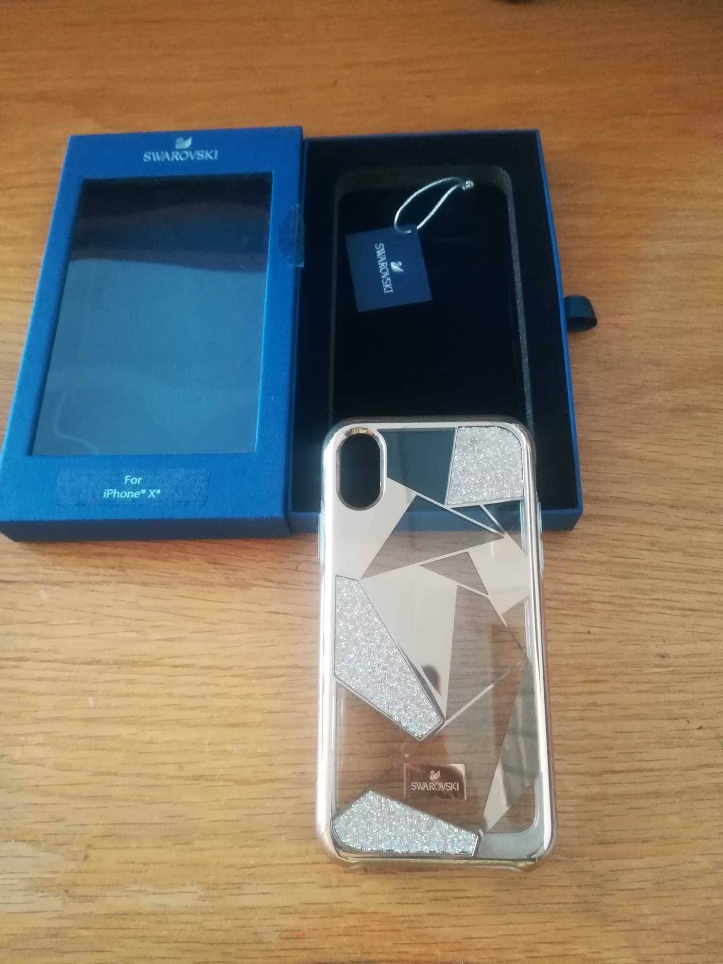 Capa Swarovski para iPhone X, como novo, na Caixa