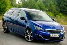 Peugeot 308 GT 1.6B 205Ps Full Ledy Panorama Skóra Navi Kamera BEZWYPADKOWY