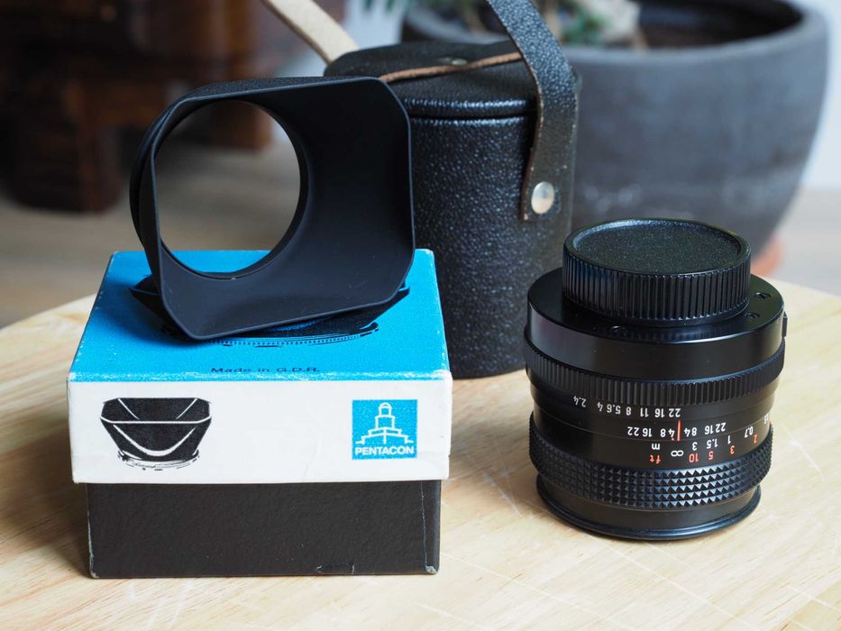CARL ZEISS JENA MC Flektogon 35mm f2.4 (M42) + oryginalna osłona