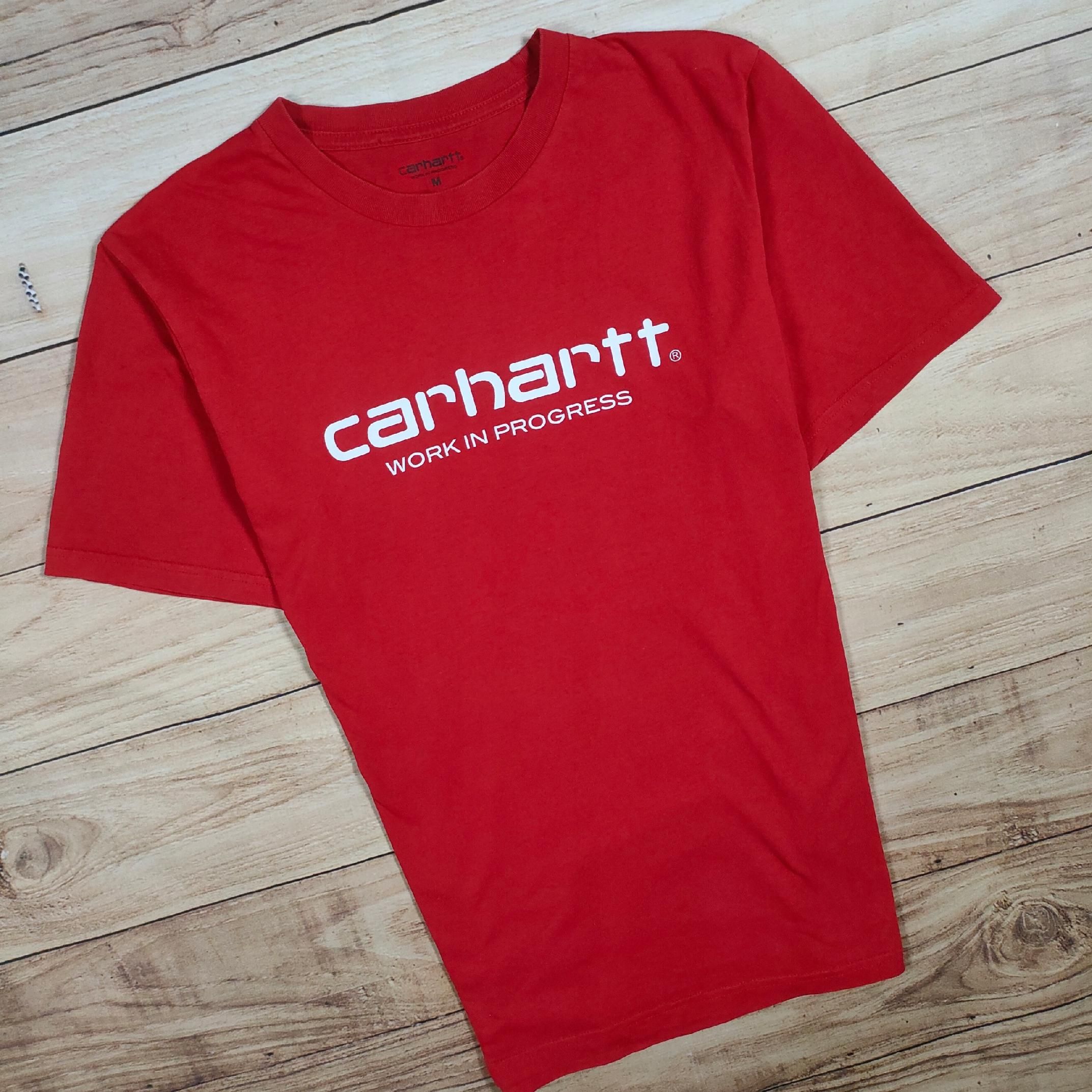 CARHARTT Wip Script Koszulka Męska Logowana r. M