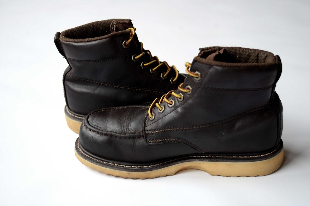 Кожаные ботинки Wolverine Apprentice Brown 40р ecco red wing bally