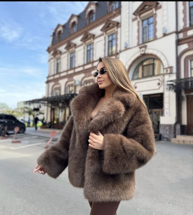 Шубка, шуба преміум хутро, люкс, під соболя