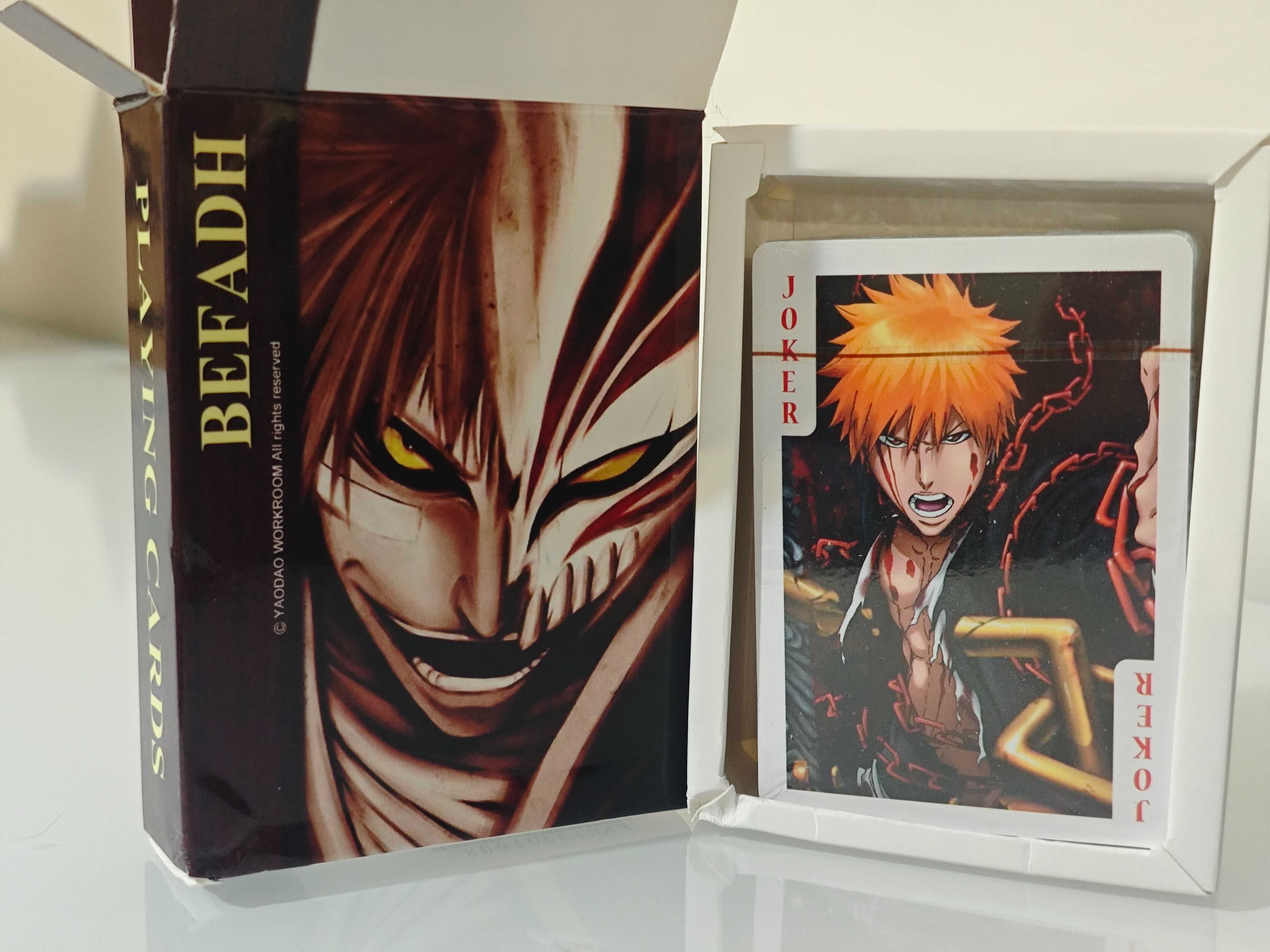 Baralho de cartas bleach