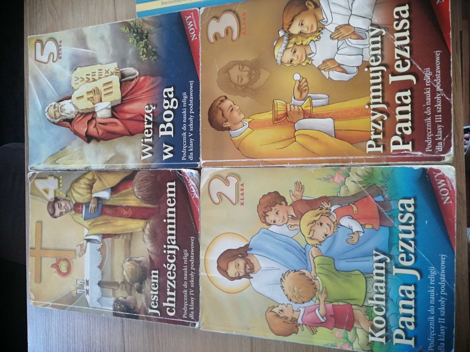 Książki, podręczniki do religii kl 2,3,4,5 szkoła podstawowa