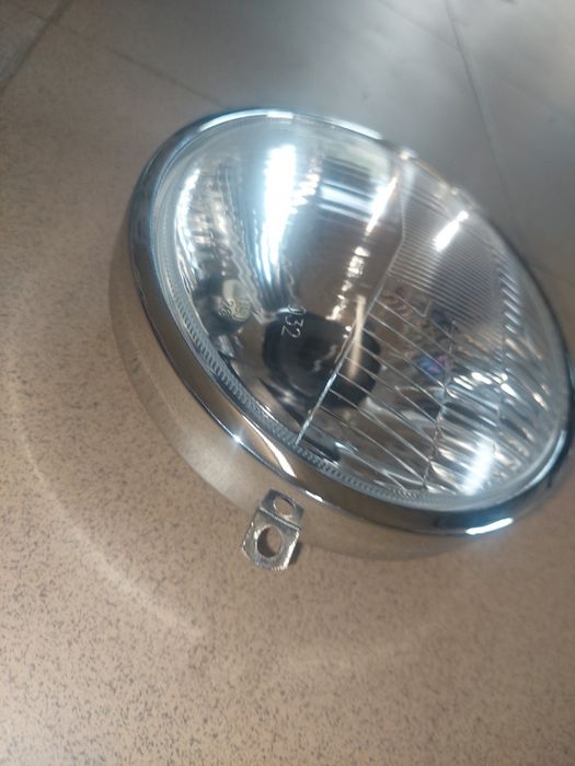 Nowy zestaw naprawczy lampy przód wsk 125 175 plastikowa lampa szklo r