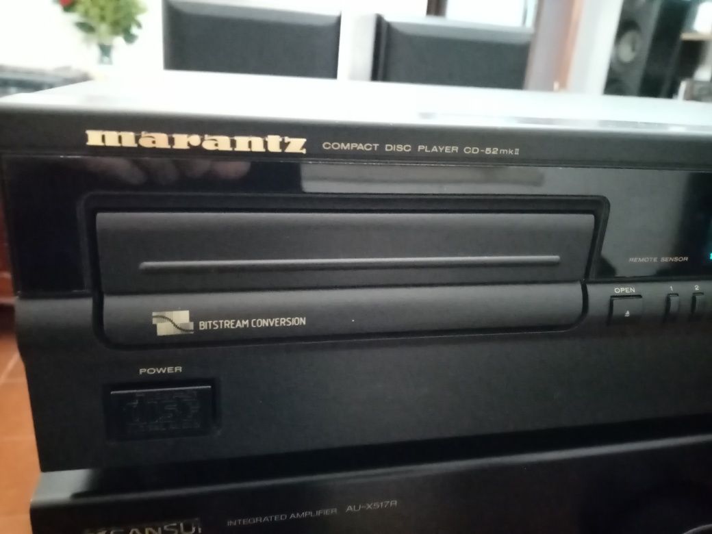 Leitor cd Marantz CD-52 mk2