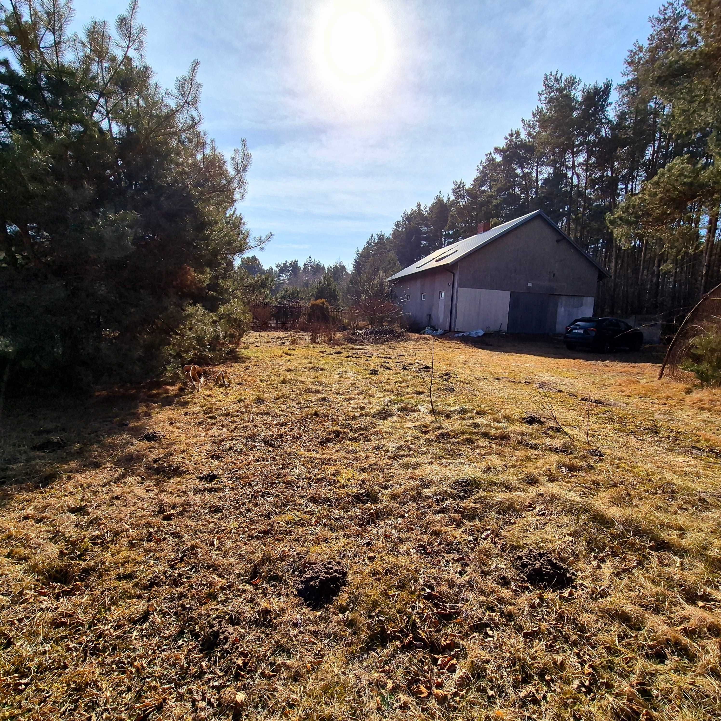 Działka 5481 m2, Budynek gos. (stajnia), Strobów gm, Skierniewice