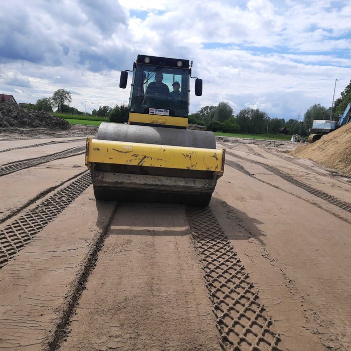 gruz z kruszarki ,gruz mielony ,rozbiórki wyburzania transport kop-ład