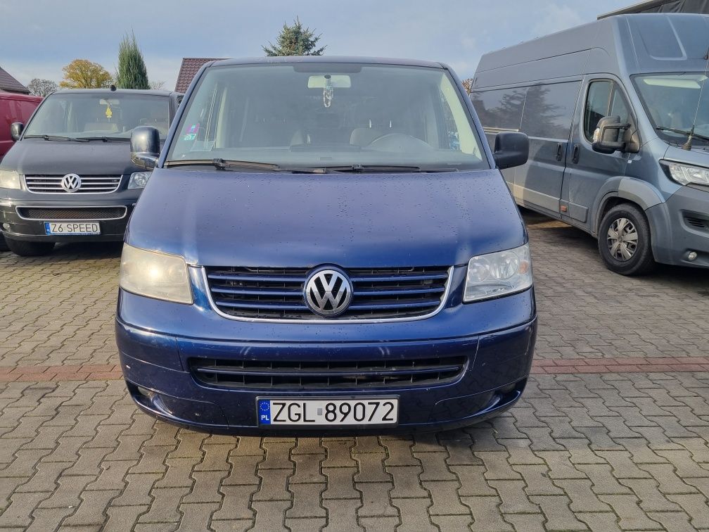 Przód VW t5 maska zderzak grill błotnik Multivan Caravelle Transporter