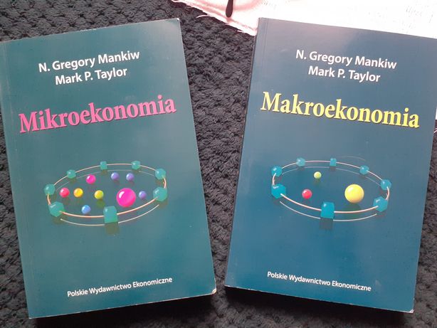 Mikroekonomia i Makroekonomia zestaw podręczników akademickich
