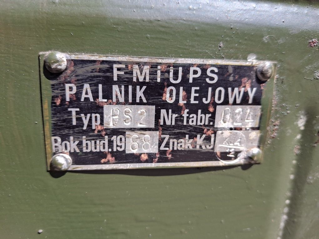 Palnik olejowy wojskowy PS2 kuchenka