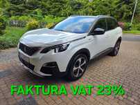 Peugeot 3008 GT LINE, bogate wyposażenie, panorama, masaże, FAKTURA VAT 23%