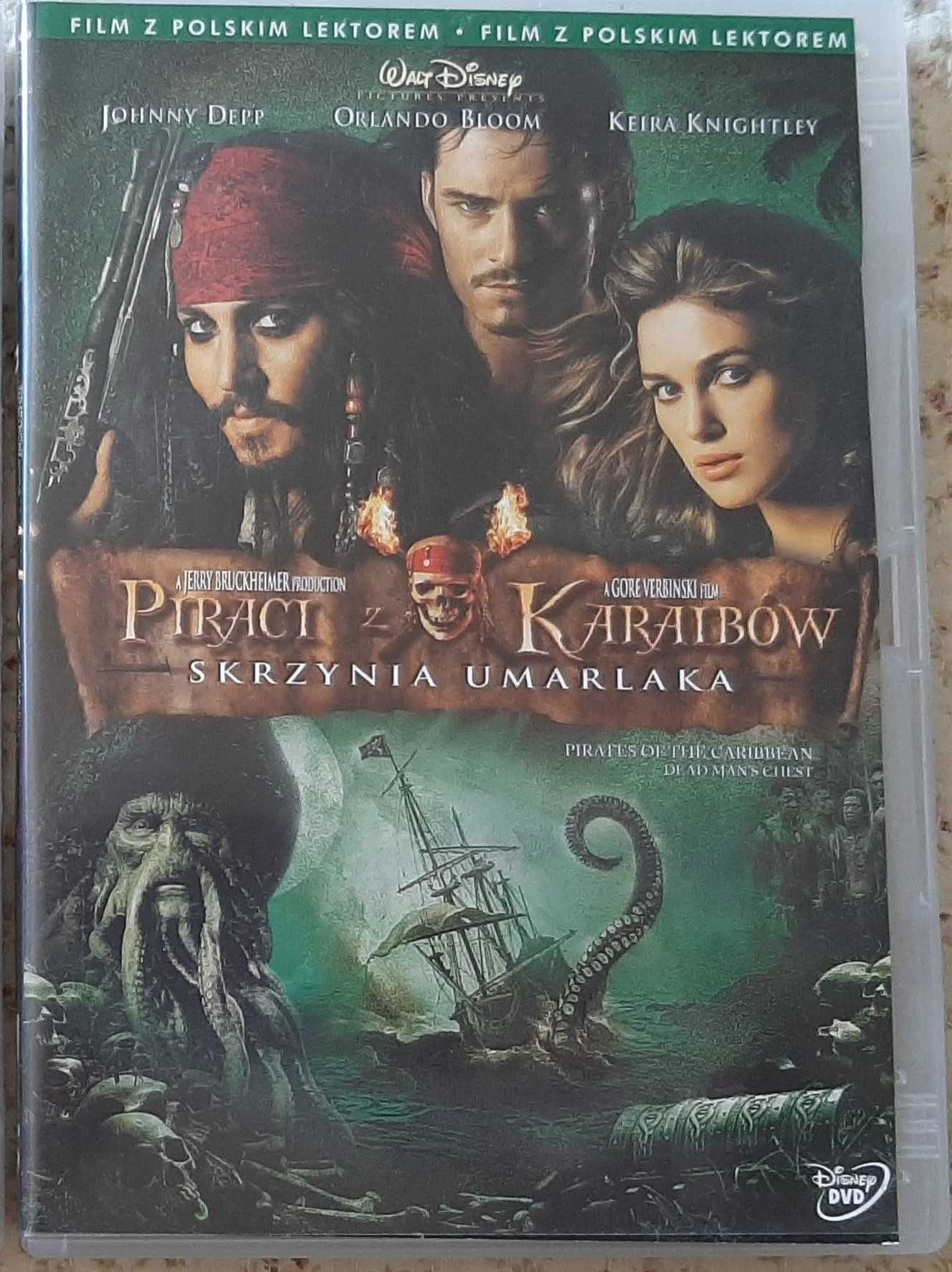 Film Piraci z Karaibów, Skrzynia umarlaka – DVD edycja Polska