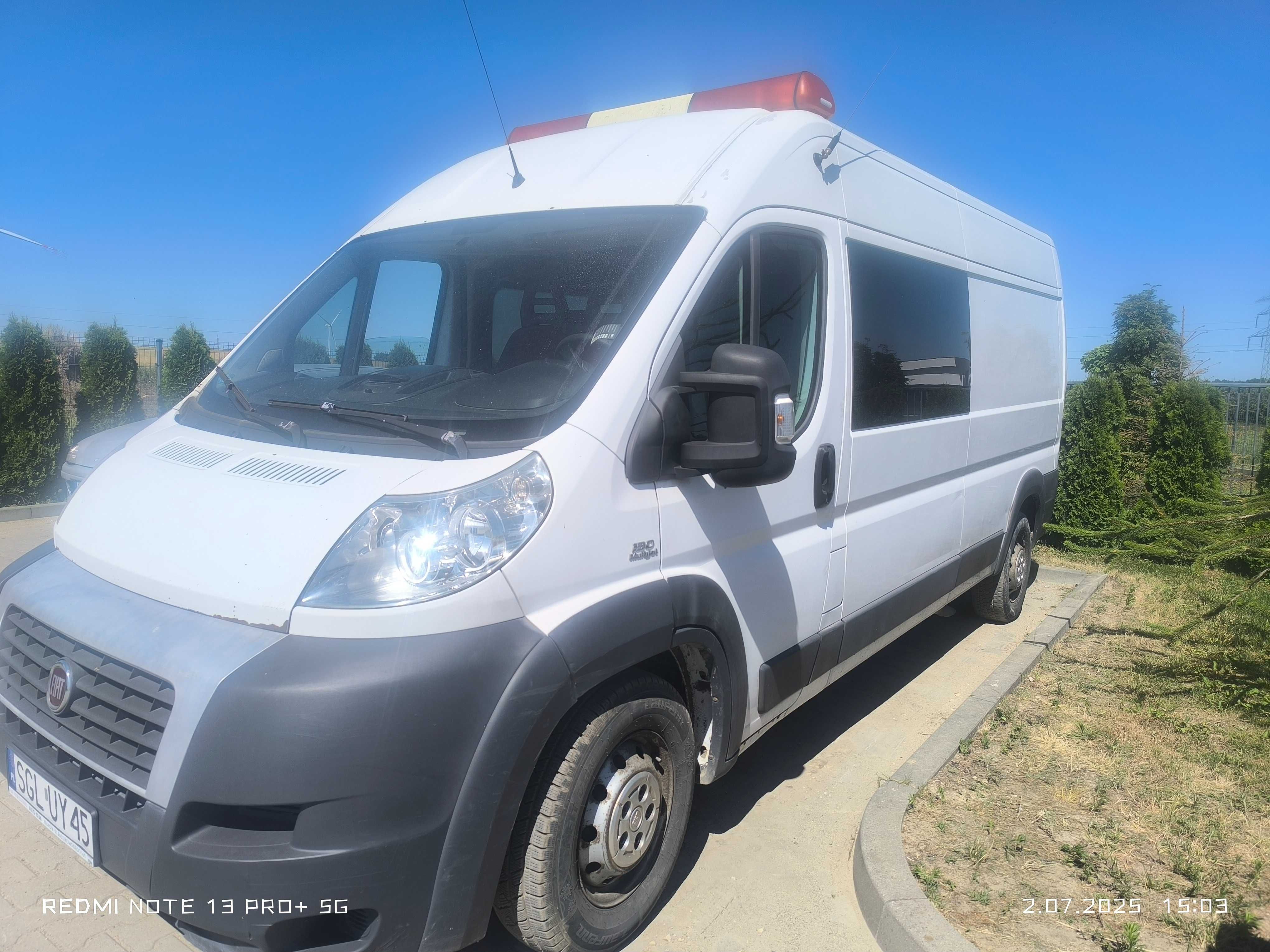 Fiat Ducato l4h2 2,3jtd klima brygady 7 osób I rej 2014