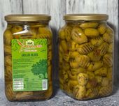Оливки Yunus гриль зелені 750 г